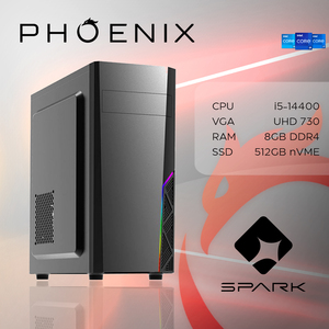 Računalo Phoenix SPARK Y-166 Intel i3 14100/8GB DDR4/NVMe SSD 512GB