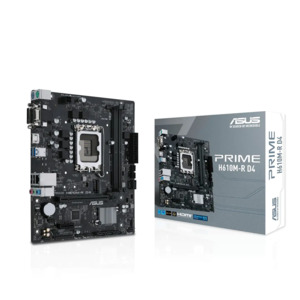 Matična ploča Asus PRIME H610M-R D4-SI, Intel H610, LGA1700, mATX (90MB1B40-M0ECY0)