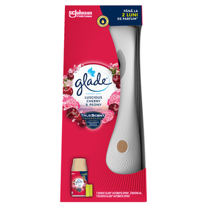 Glade automatski osvježivač zraka, božur i trešnja, 269 ml
