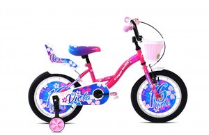 CAPRIOLO dječji bicikl BMX 16"HT VIOLA, rozo/plavi