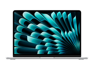 Apple MacBook Air, mxct3cr/a, 13,6, M3, 16GB RAM, 512GB SSD, Apple Graphics, Silver, laptop
