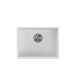 Quadron sudoper ALEC 50, snježno bijela/čelik