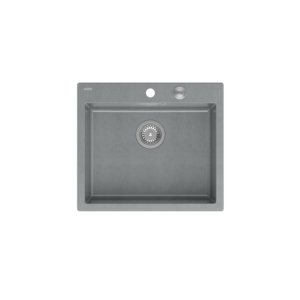 Quadron sudoper MORGAN 110, srebrno siva/čelik s daljinskim upravljanjem