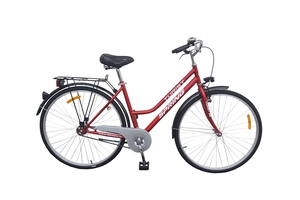 SPRING gradski bicikl Turist 28", crveno/bijeli