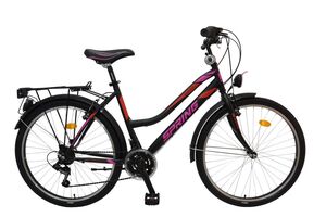 SPRING gradski bicikl  Meghan 2634 26", crno/crveni