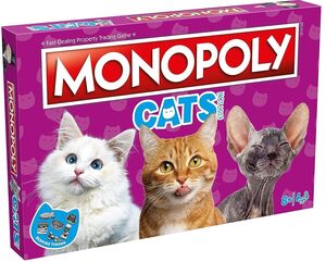 Monopoly - Cats (Bespoke tokens)