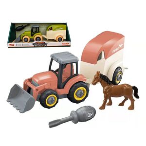 DIY traktor s prikolicom