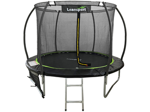 SPORT BASE trampolin, 183cm, crni - zeleni