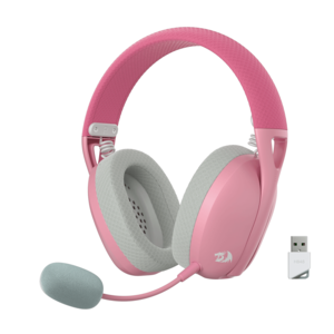 Redragon IRE H848, bežične gaming slušalice, roze