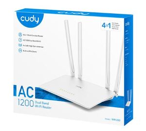 Cudy WR1200, AC1200, 867Mbps, router
