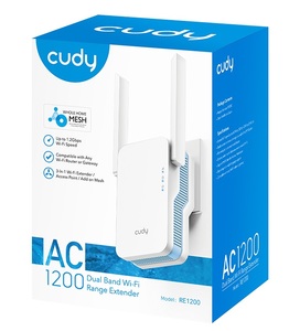Cudy RE1200, AC1200, 1200Mbps, Wi-Fi Mesh pojačivač
