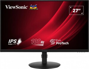 ViewSonic monitor VG2708A, IPS, FHD, 100Hz, 1ms, HDMI, DP, VGA, zvučnici