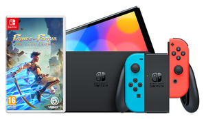 Nintendo Switch Console OLED, Red/Blue + Prince of Persia: The Lost Crown
