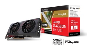 Grafička kartica Sapphire, Pulse AMD Radeon RX 7600 Gaming OC 8GB GDDR6, PCIe 4.0, 3x DisplayPort, 1x HDMI