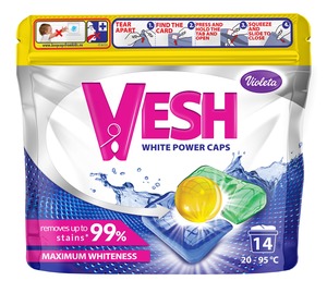 Vesh kapsule White Power Caps, 14/1