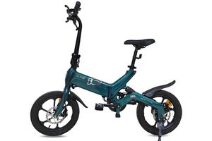 MS ENERGY električni bicikl Urbanfold i6, zeleni