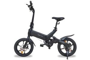 MS ENERGY električni bicikl Urbanfold i6, crni