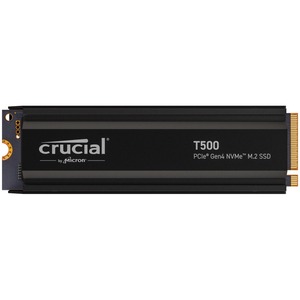 SSD 2TB Crucial T500 with Heatsink M.2 NVMe (CT2000T500SSD5)