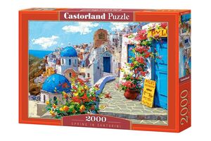 Puzzle 2000 kom - Proljeće na Santoriniju