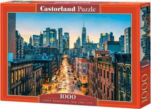 Puzzle 1000 kom - Donji Manhattan, New York