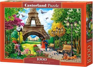 Puzzle 1000 kom - Proljeće u Parizu