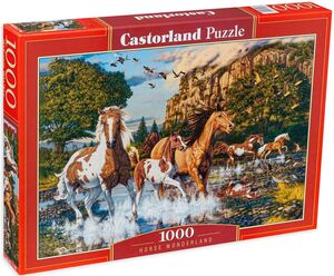 Puzzle 1000 kom - Svijet konja