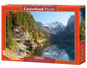 Puzzle 1500 kom - Gosausee, Austrija