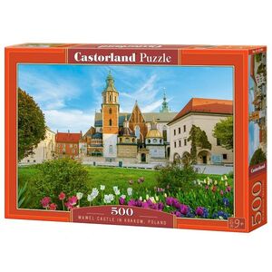 Puzzle 500 kom - Dvorac Wawel u Krakowu, Poljska