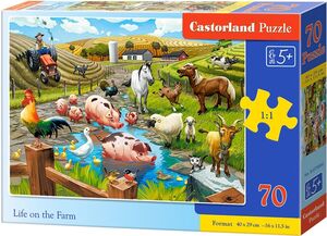 Puzzle 70 kom - Život na farmi