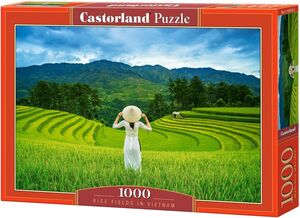 Puzzle 1000 kom - Rižina polja u Vijetnamu