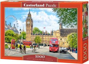 Puzzle 1000 kom - Radno jutro u Londonu