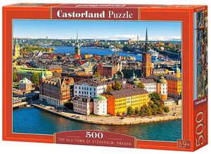 Puzzle 500 kom - Stockholm, Stari grad