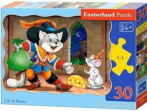 Puzzle 30 kom - Mačak u čizmama