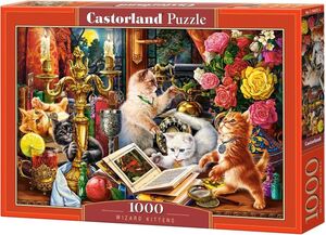 Puzzle 1000 kom - Mačići čarobnjaci