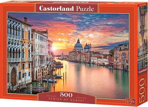 Puzzle 500 kom - Zalazak sunca u Veneciji