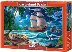 Puzzle 1500 kom - Prva noć na otoku