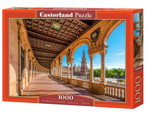 Puzzle 1000 kom - Španjolski trg, Sevilla