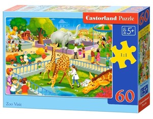 Puzzle 60 kom - Posjet zoološkom vrtu