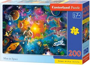 Puzzle 200 kom - Čovjek u svemiru