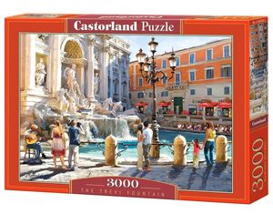 Puzzle 3000 kom - Fontana Trevi