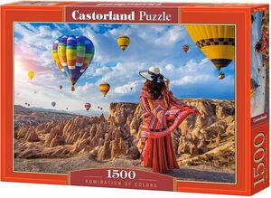 Puzzle 1500 kom - Divljenje bojama