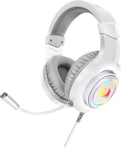 Redragon HYLAS H260 RGB, žičane gaming slušalice, bijele