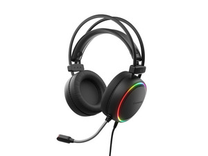 Genesis Neon 613, gaming slušalice, RGB, crne