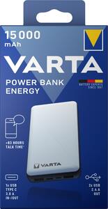 Varta Power Bank Energy prijenosni punjač 15000 mAh