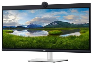 Dell monitor P3424WEB, 34", IPS, WQHD, 60Hz, 5ms, DP, HDMI, USB-C, zakrivljeni
