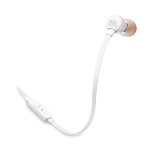 JBL Tune 110, In-Ear, žičane slušalice, bijele