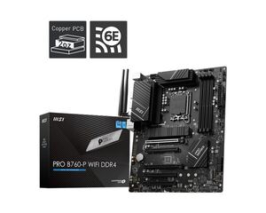 Matična ploča MSI PRO B760-P Wi-Fi DDR4, Intel B760, LGA1700, ATX