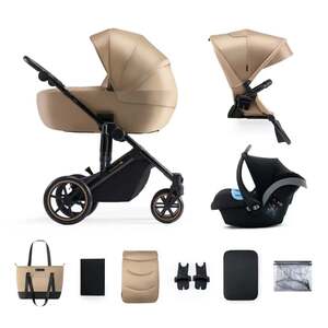 Kinderkraft dječja kolica Prime 2 2u1, Sandrose Beige