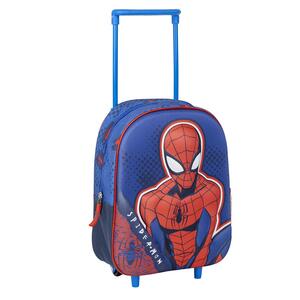 Školski ruksak, na kotačima, Cerda, 3d Spiderman