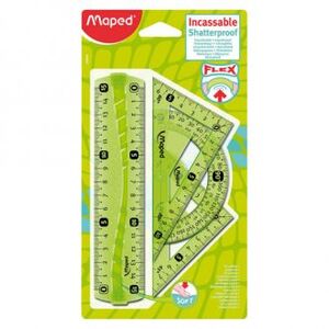Geometrijski set, Maped, flexi mini,  4/1